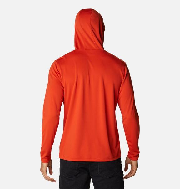 Columbia Mist Trail Hoodies Red For Men's NZ86912 New Zealand